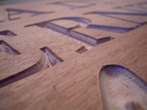 stampa su legno